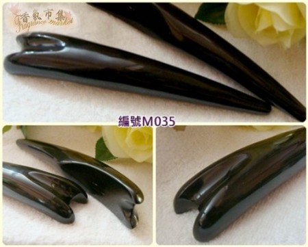《香氛市集》 M035純牛角-造型按摩、刮痧工具*20支
