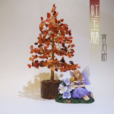 《香氛市集》紅玉髓活力寶石樹~居家風水擺飾，送禮自用兩相宜 ~寶石樹/風水樹/聖誕樹/耶誕樹
