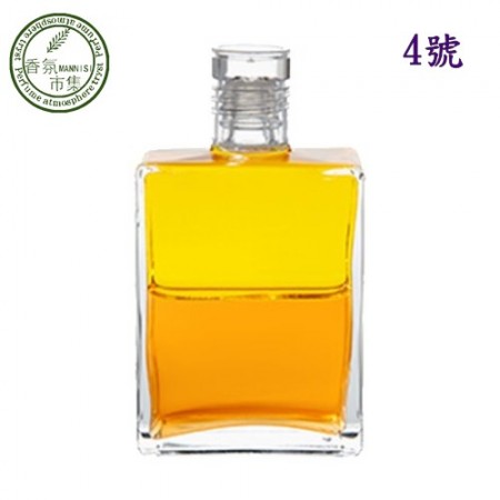 《香氛市集》Aura-Soma 靈性彩油瓶平衡油~4號 太陽瓶