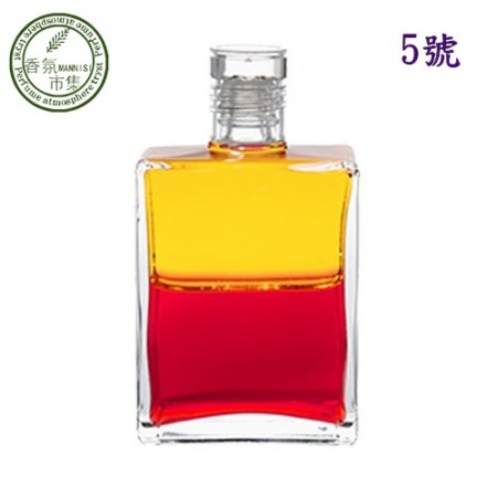 《香氛市集》Aura-Soma 靈性彩油瓶七輪能量瓶組~5號 日出/日落瓶