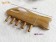 G021梢楠木魚型刮痧按摩梳工具*20支